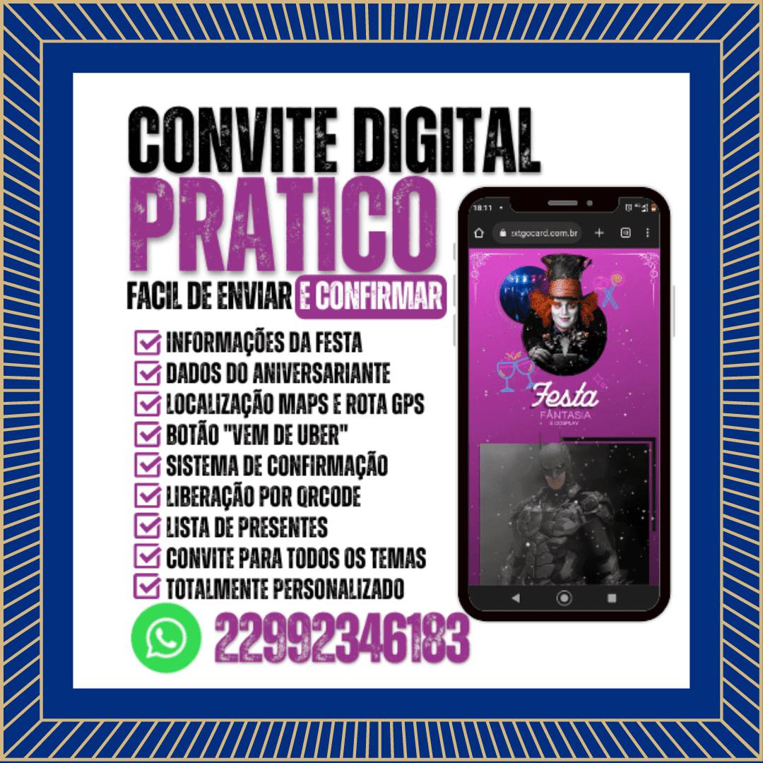GALERIA CONVITE DIGITAL